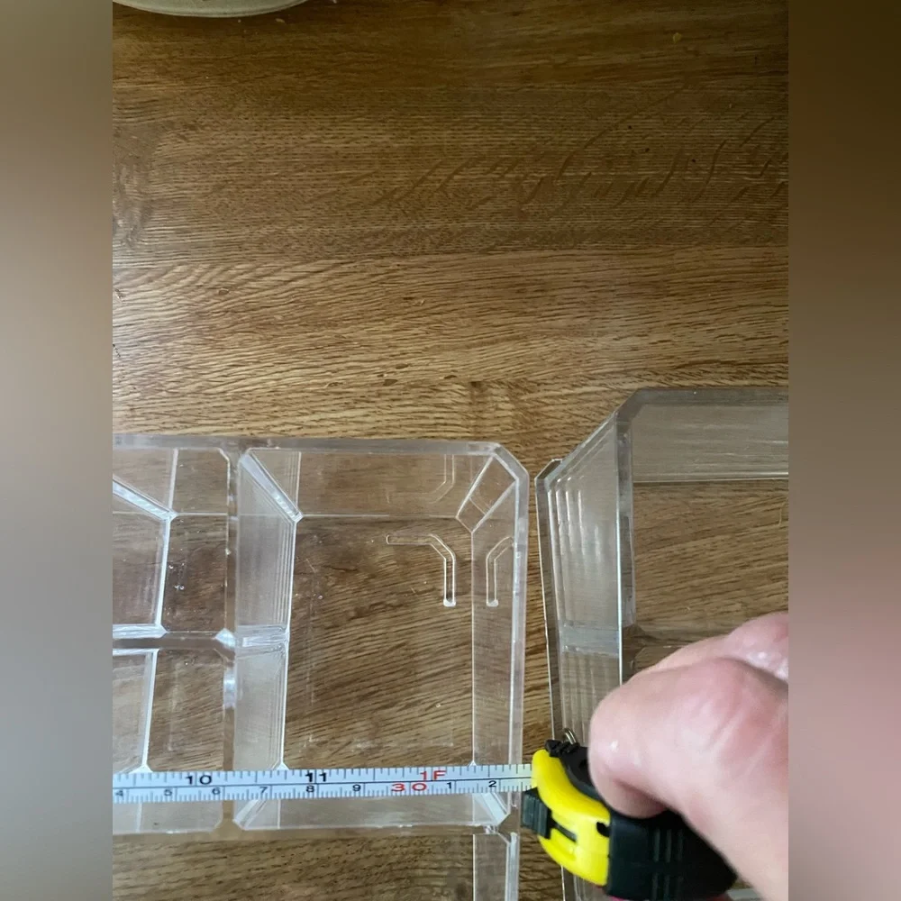 Clear Acrylic Organizer set of 2